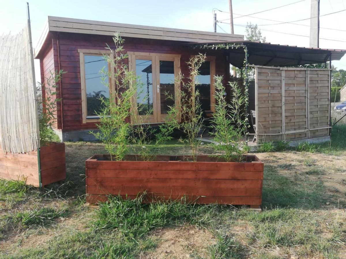 Charmant Chalet Pour 2 Personnes Spa Prive Massillargues-Attuech ภายนอก รูปภาพ
