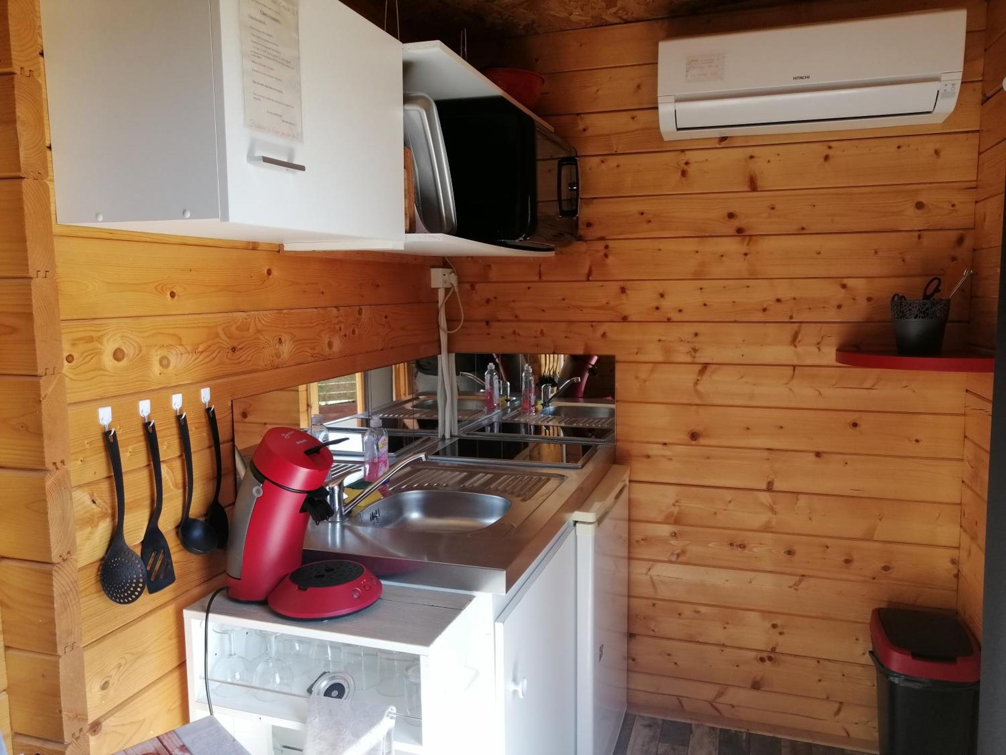 Charmant Chalet Pour 2 Personnes Spa Prive Massillargues-Attuech ภายนอก รูปภาพ